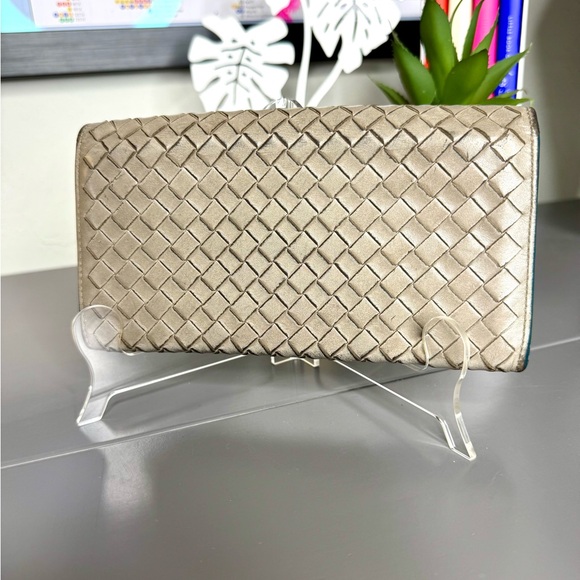 Bottega Venneta Intrecciato Long Wallet #362 - Picture 2 of 7